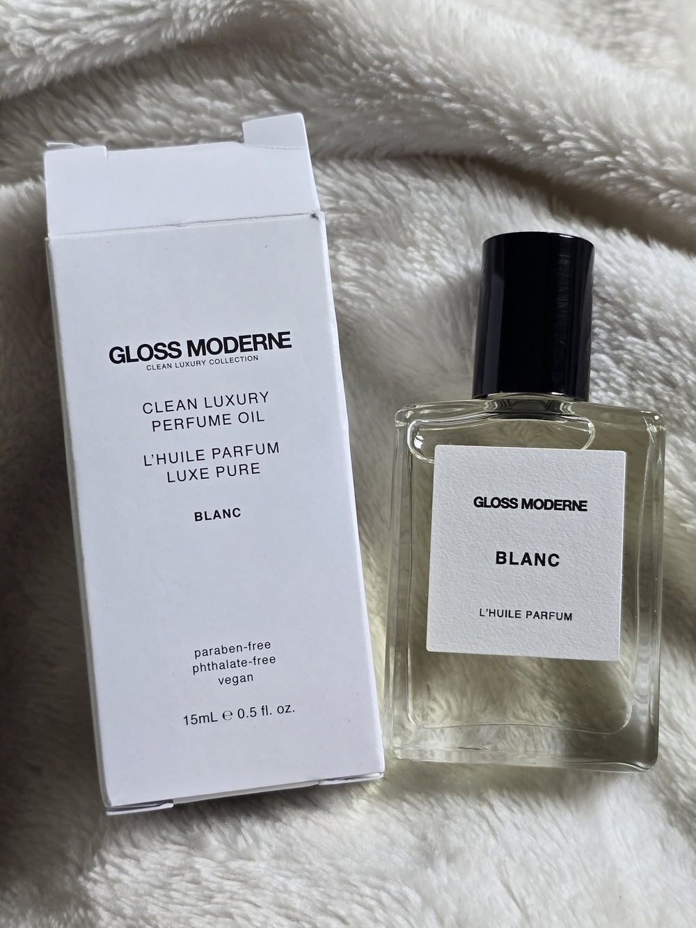 Gloss Moderne Blanc Clean Luxury Perfume Oil - 15ml NEW